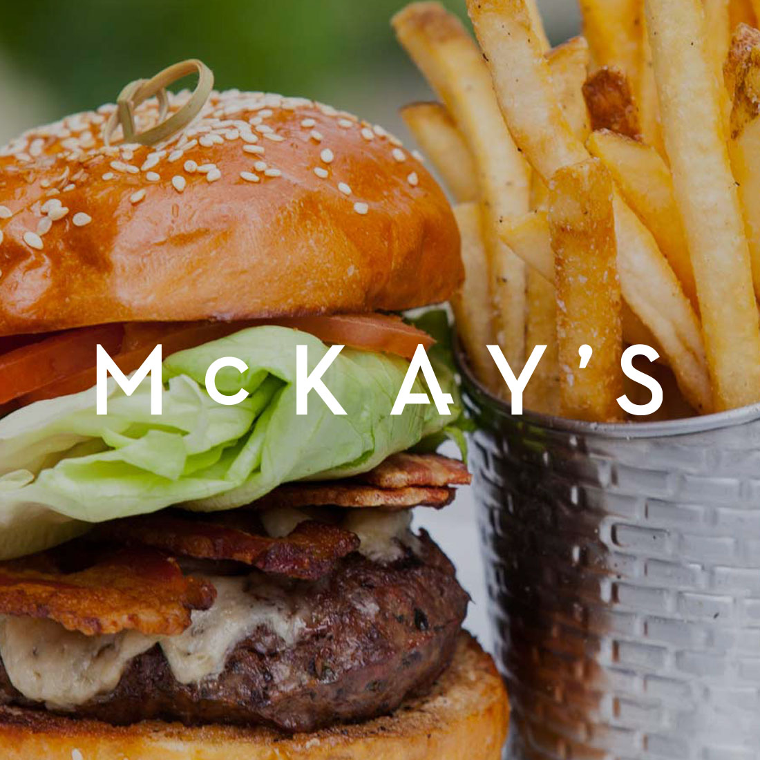 mckays burger and fries